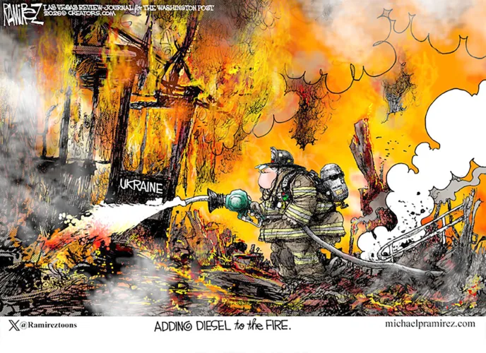 Editorial cartoon for Oct. 27, 2026